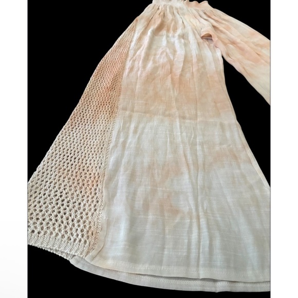 Elan Palazzo Pants with Side Crochet NWT - Picture 3 of 5